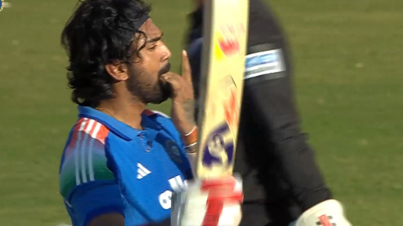 What is meaning of KL Rahul’s whistle celebration