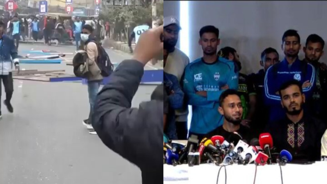 Bangladesh fans lose cool outside stadium