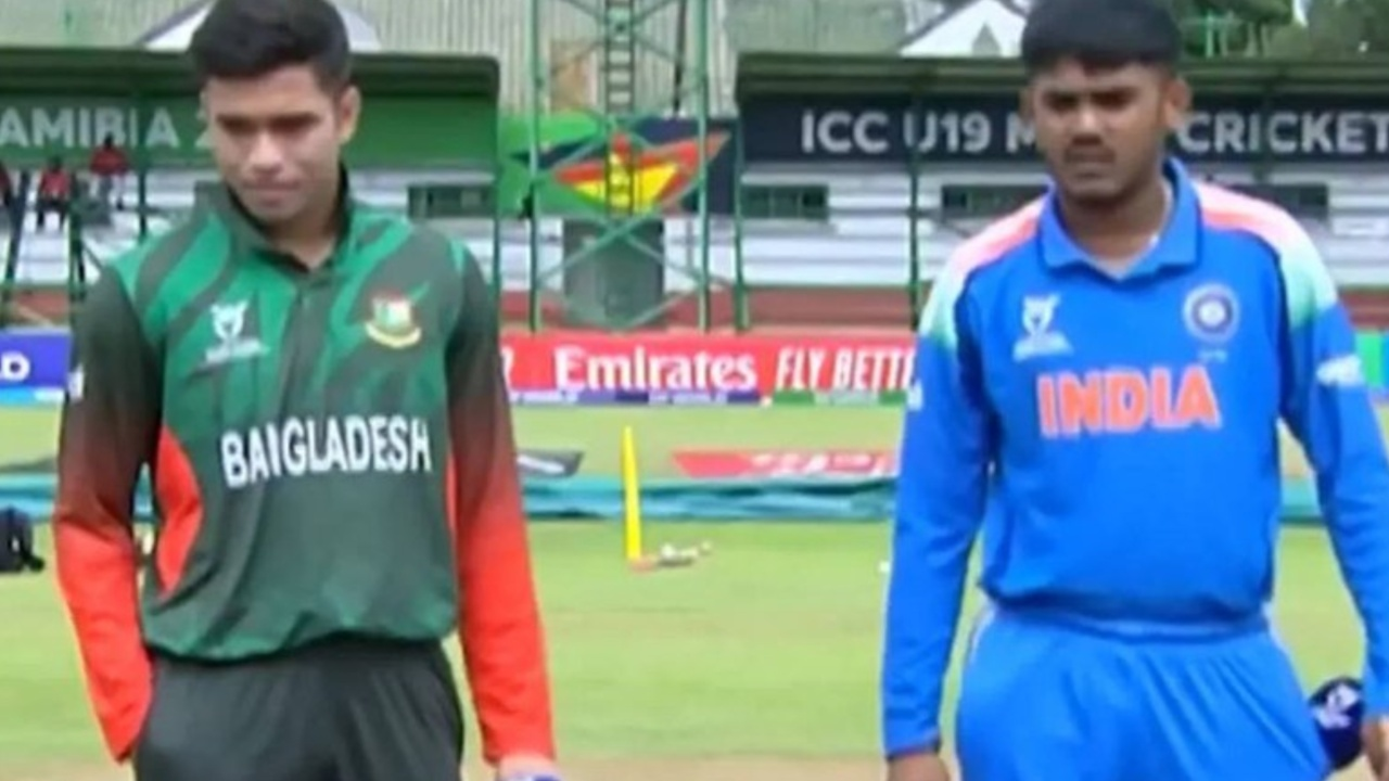 Handshake drama returns during India vs Bangladesh toss