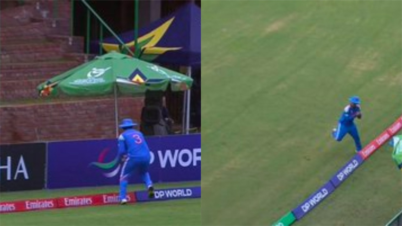 Vaibhav Suryavanshi’s sensational catch dismisses Saiun Ratul