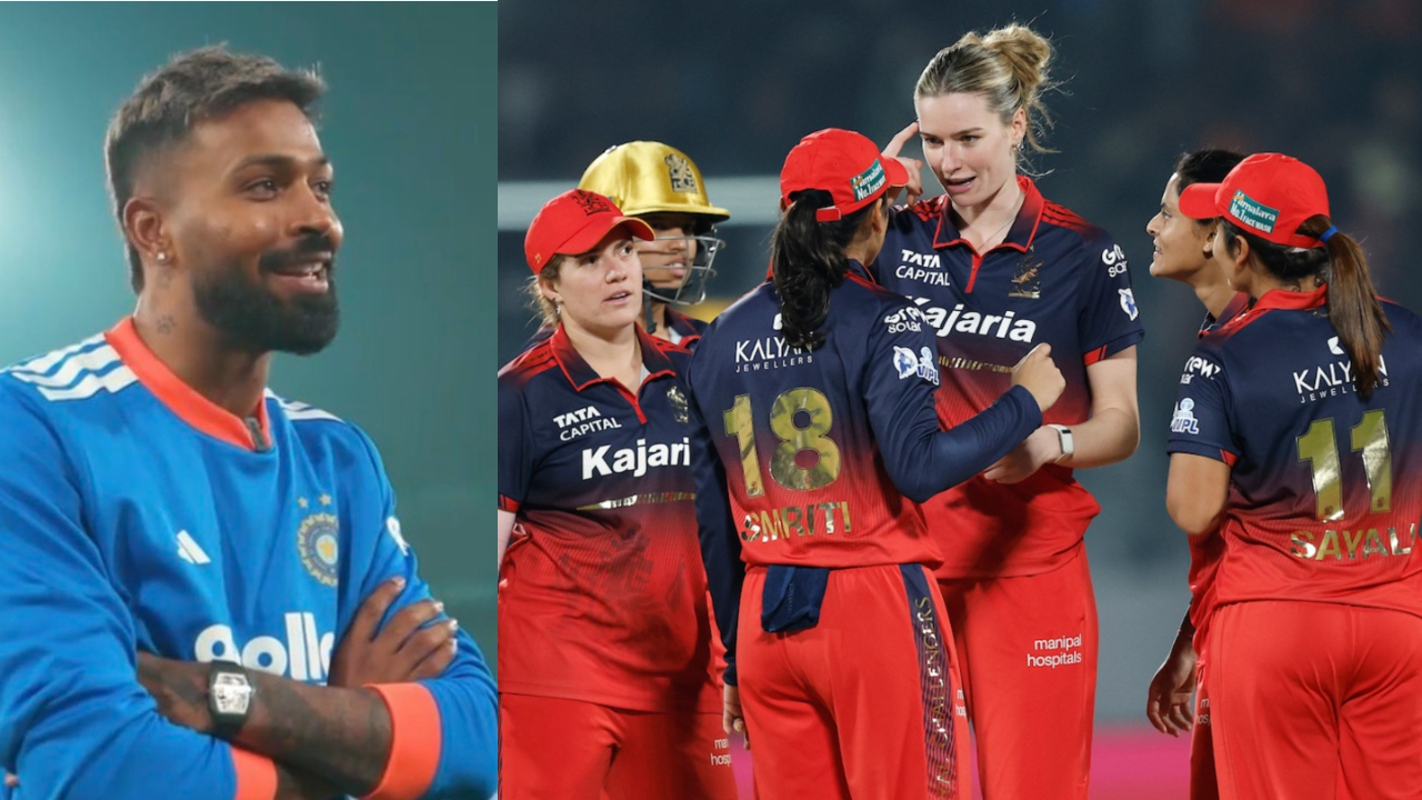 Hardik Pandya sends special message to RCB player