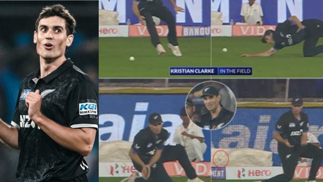 Kristian Clarke's hilarious misfielding