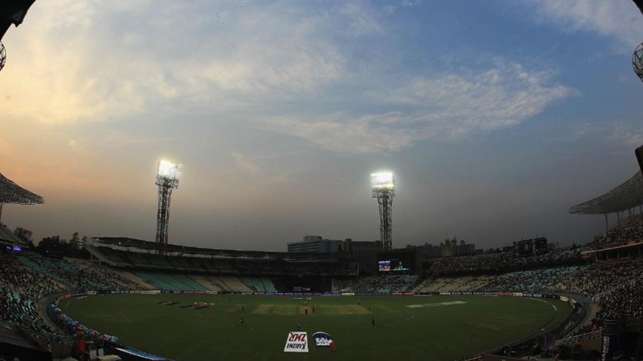 ICC security delegates reach Eden Gardens 