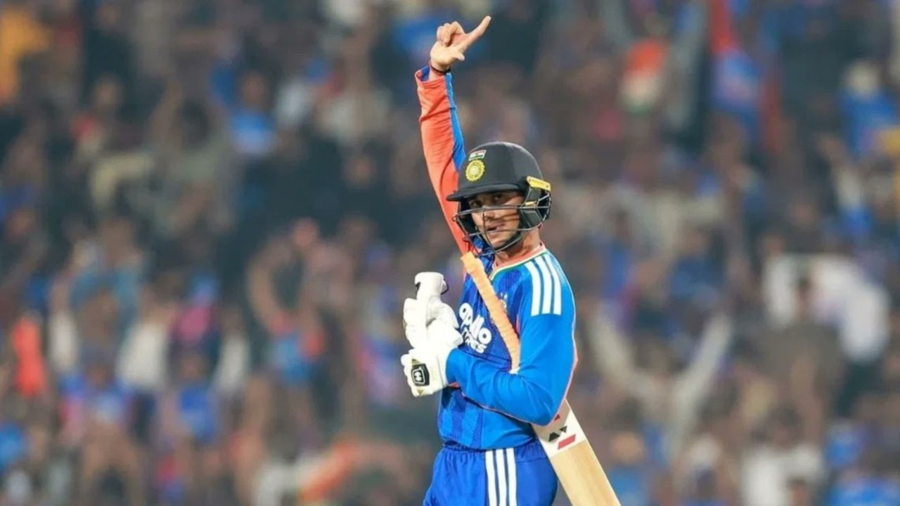 Abhishek Sharma's 50. 