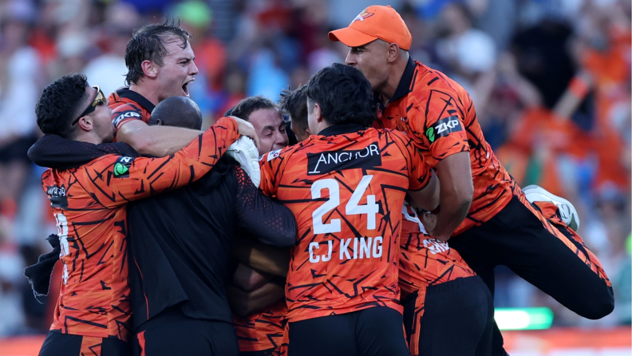 Sunrisers Eastern Cape win 3rd trophy in SA20