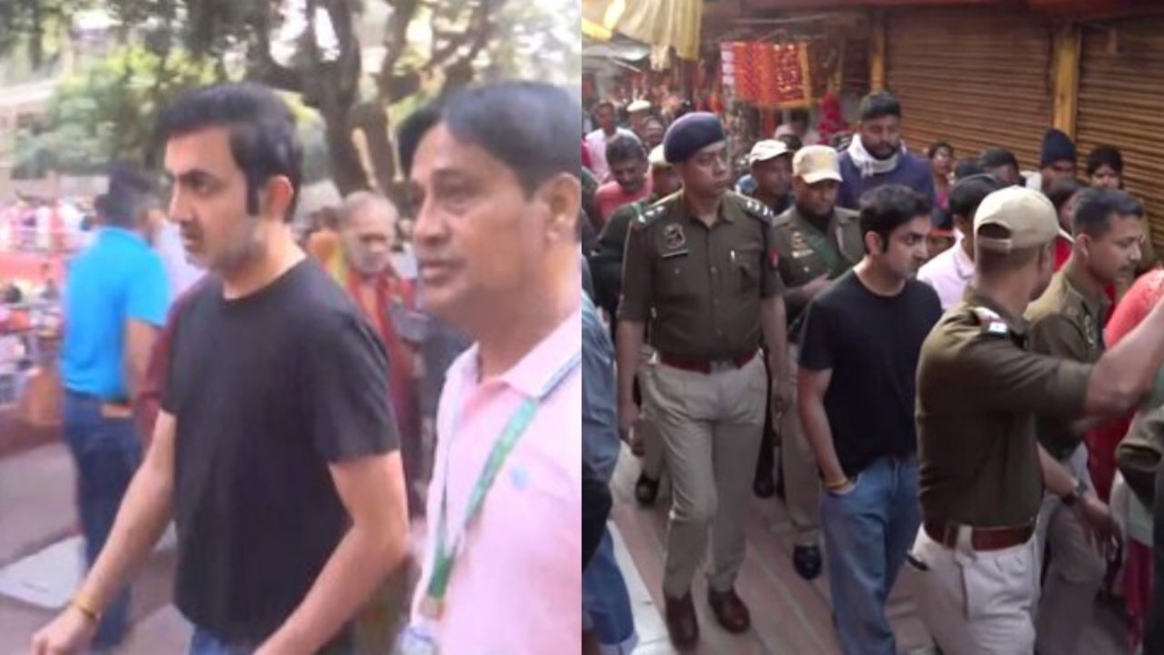 Gautam Gambhir visits Kamakhya Temple 