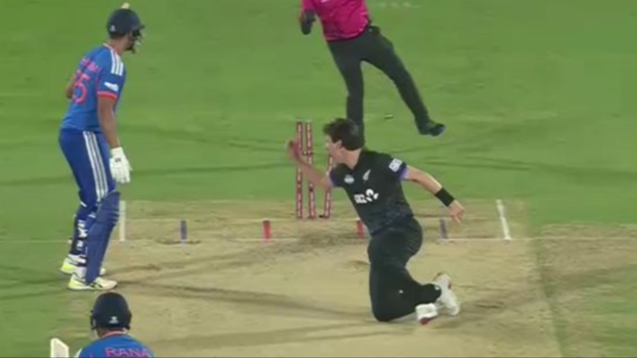 Shivam Dube faces unfortunate run-out dismissal for 65