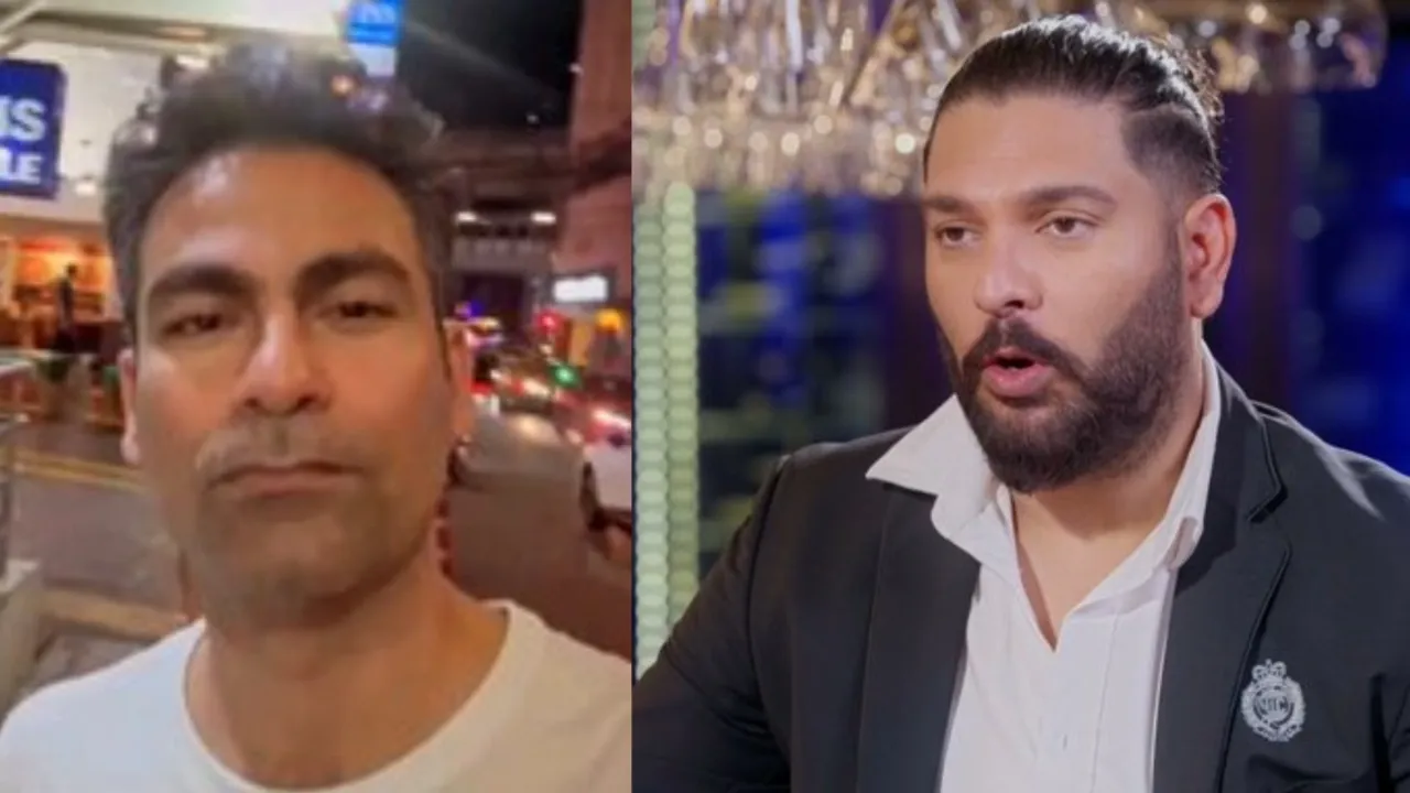 Mohammad Kaif, Virender Sehwag, and Yuvraj Singh enjoy in Thailand. 