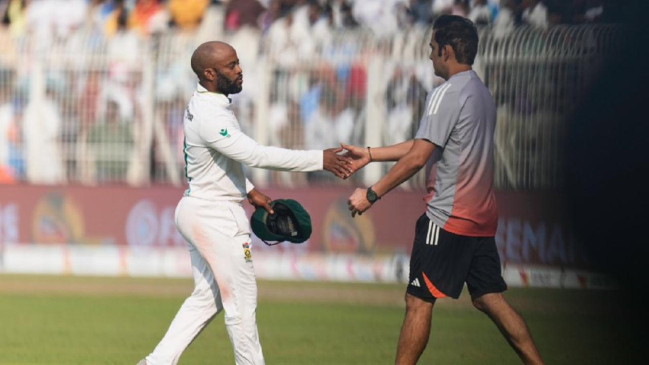 Temba Bavuma reacts to Indian head coach’s future