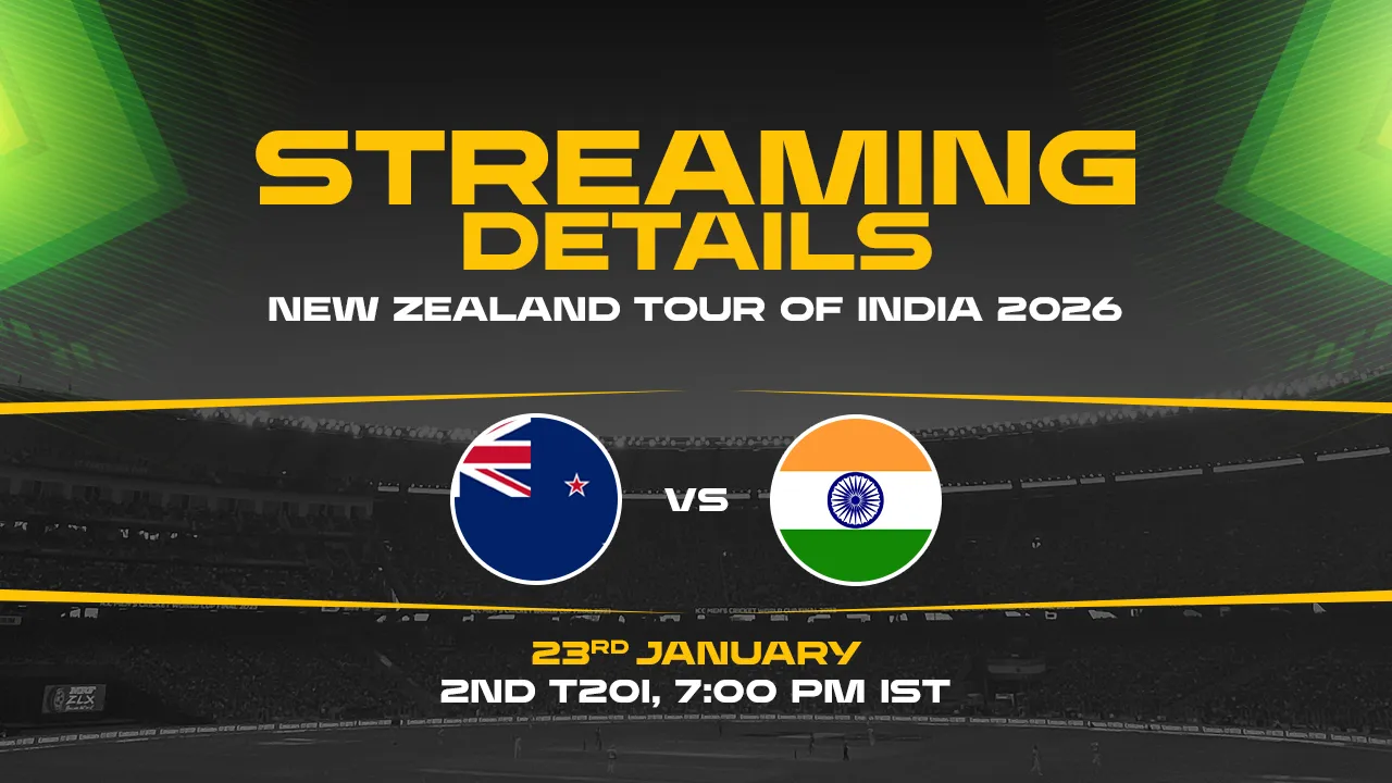 New Zealand tour to India, 2nd T20 Live Streaming Details