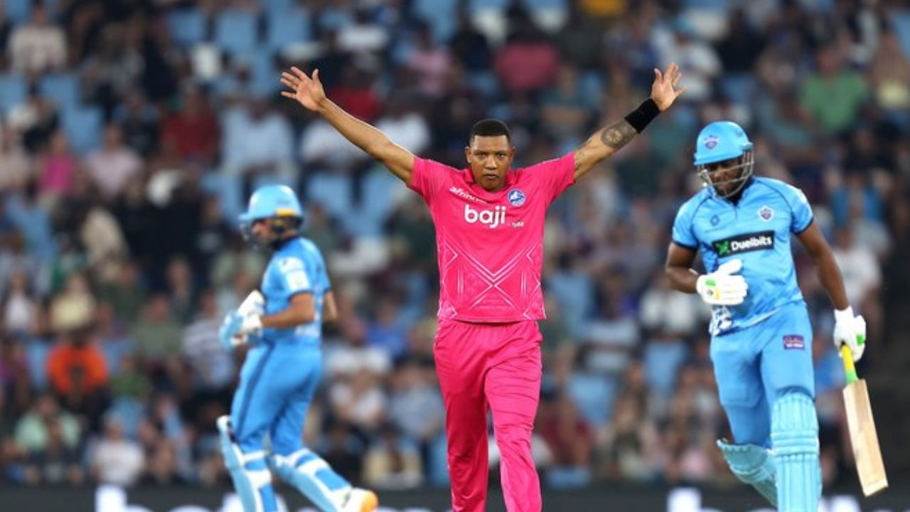 Ottneil Baartman takes rare hat-trick in Pretoria Capitals vs Paarl Royals match in SA20 2026