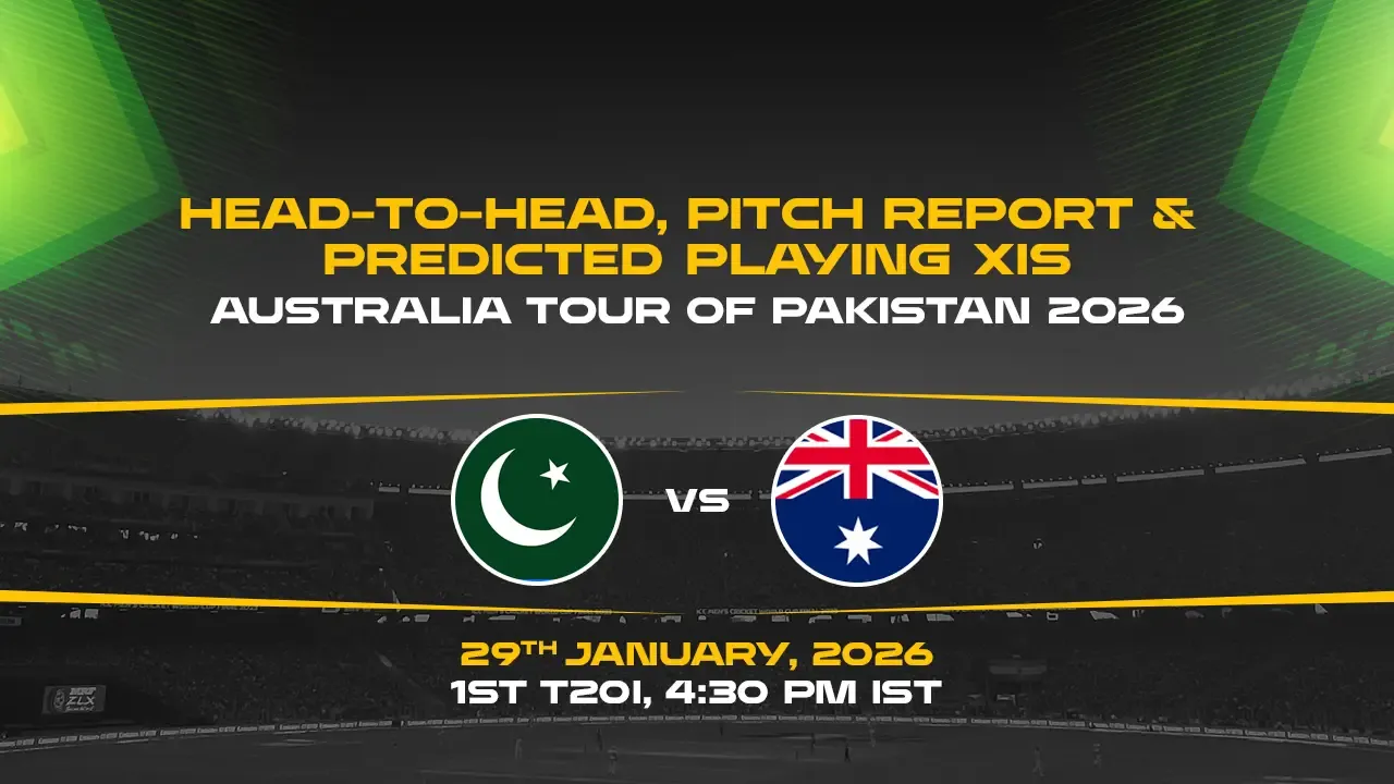 PAK vs AUS, 1st T20I