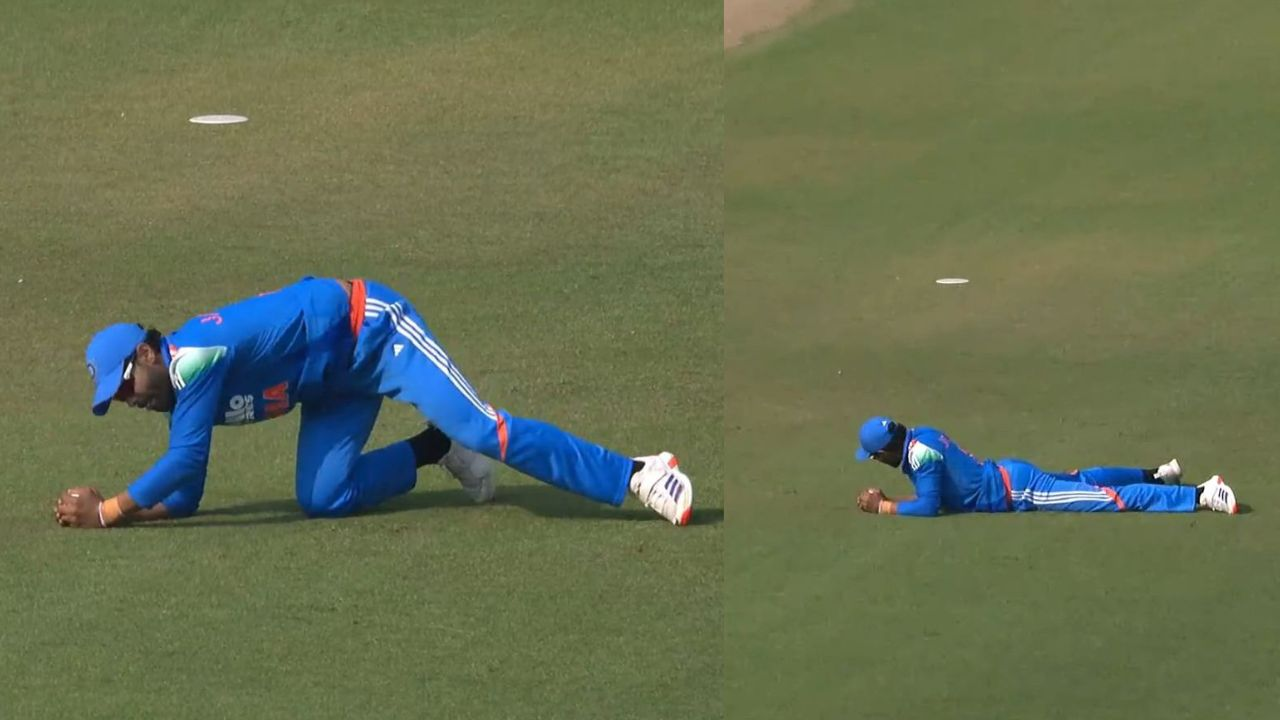 Ravindra Jadeja takes stunning catch to dismiss Will Young 