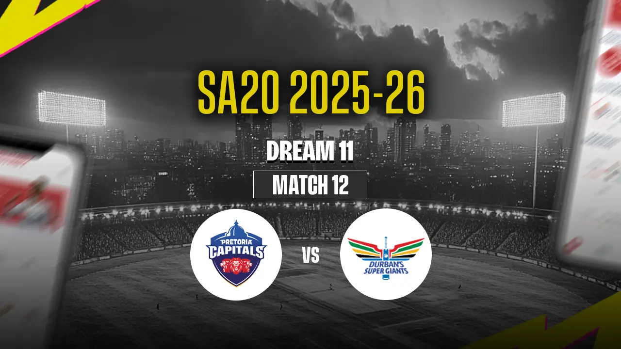 SA20 2025: PC vs DSG Dream11 Prediction