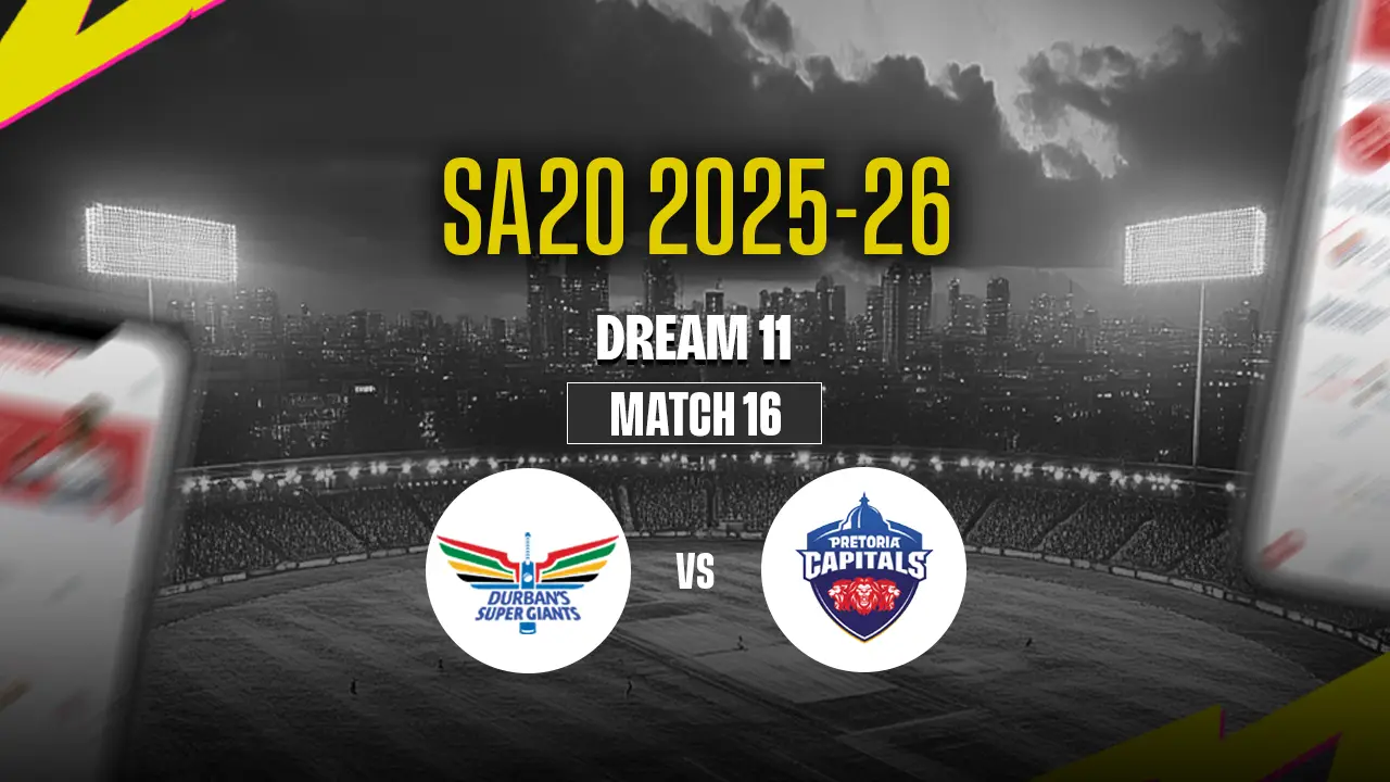 SA20 2025: DSG vs PC Dream11 Prediction 16th Match