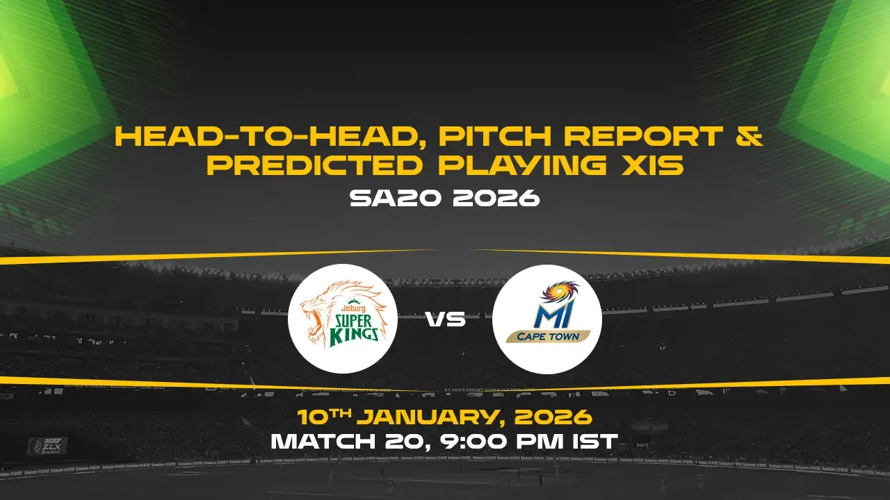 SA20 2025-26 Match 20: JSK vs MICT