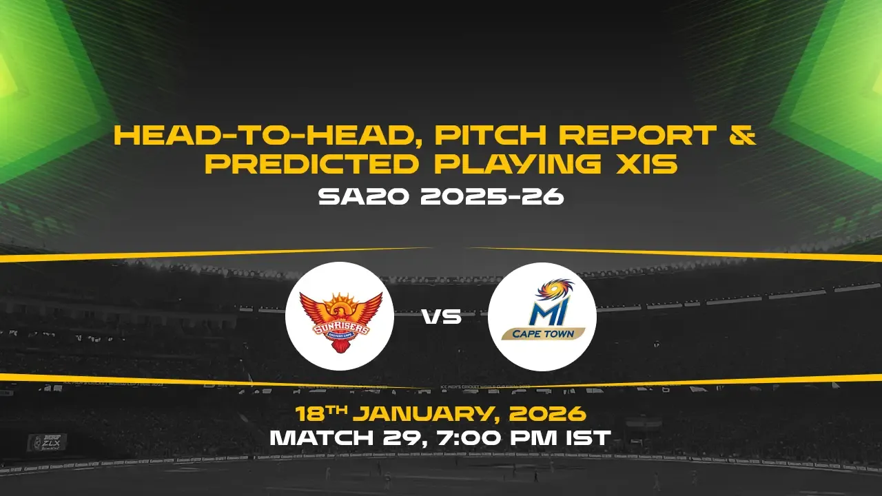 SA20 2025-26 Match 29: SEC vs MICT