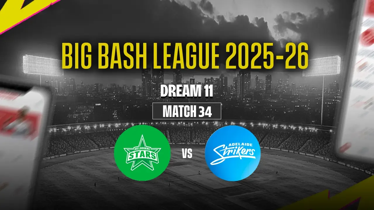 STA vs STR Big Bash League, 2026
