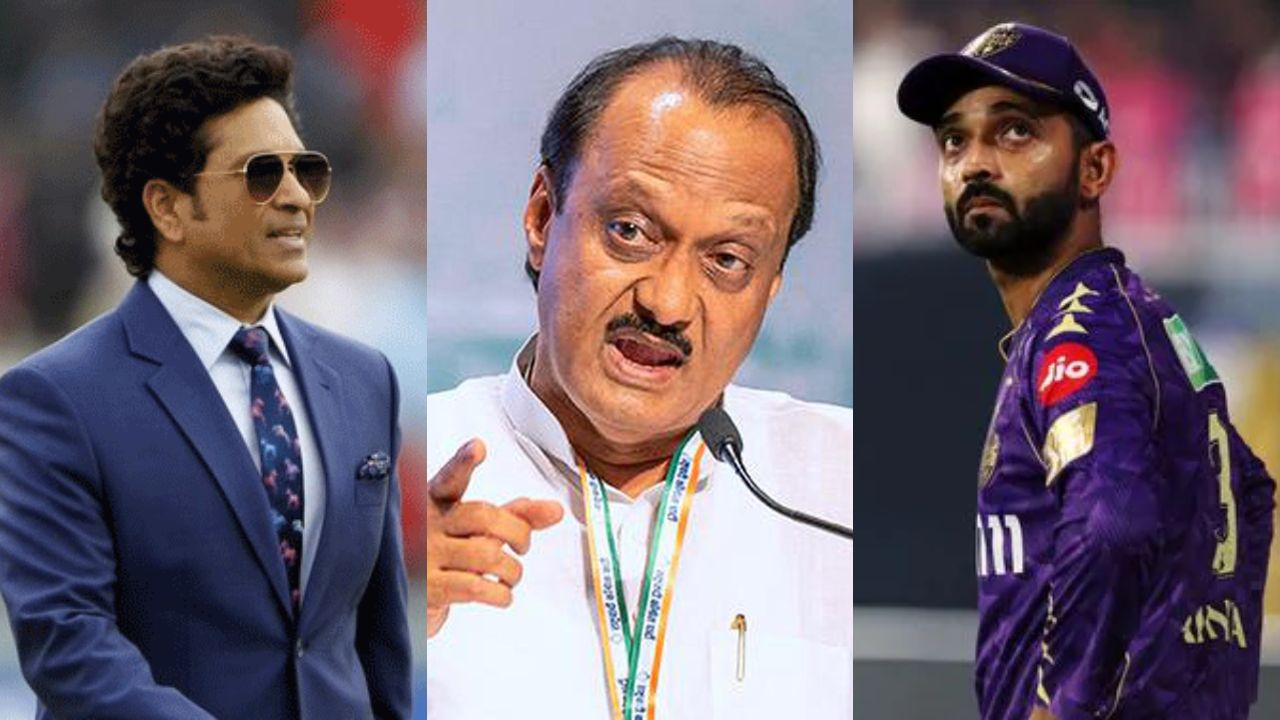 Sachin Tendulkar and Ajinkya Rahane led the cricket community's reactions as they expressed grief over the passing away of the politician.