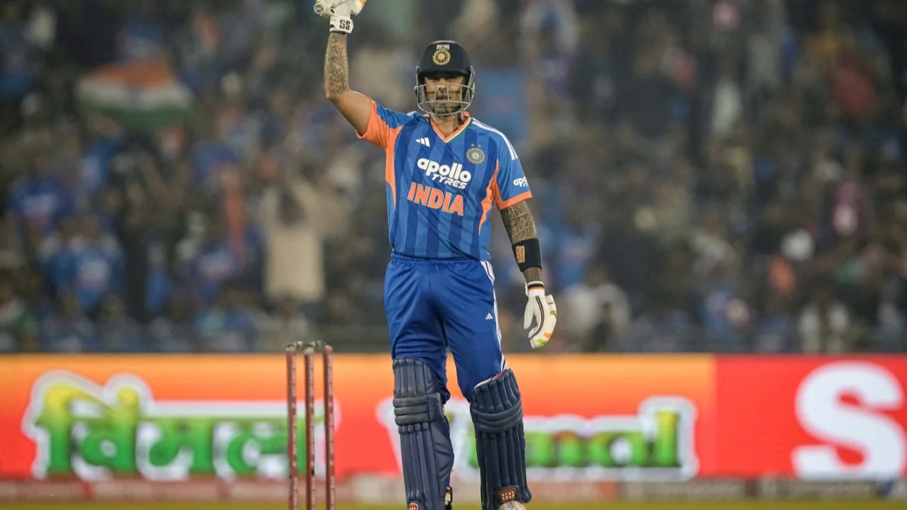 Suryakumar Yadav in 2nd T20I