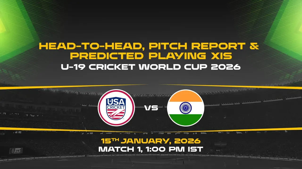 U19 World Cup 2026, Match 1: USA U19 vs IND U19