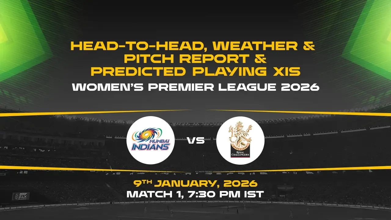 WPL 2026, Match 1: MIW vs RCBW
