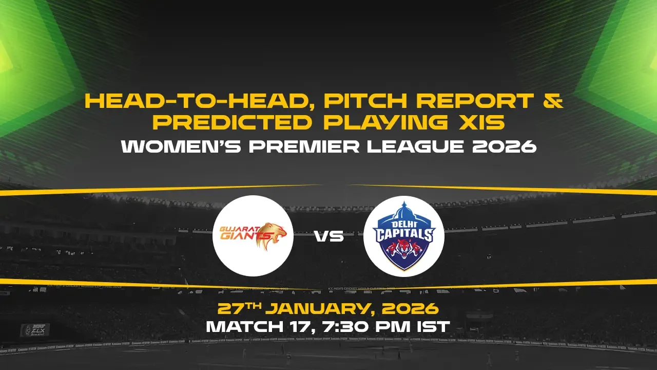 WPL 2026, Match 17: GGW vs DCW