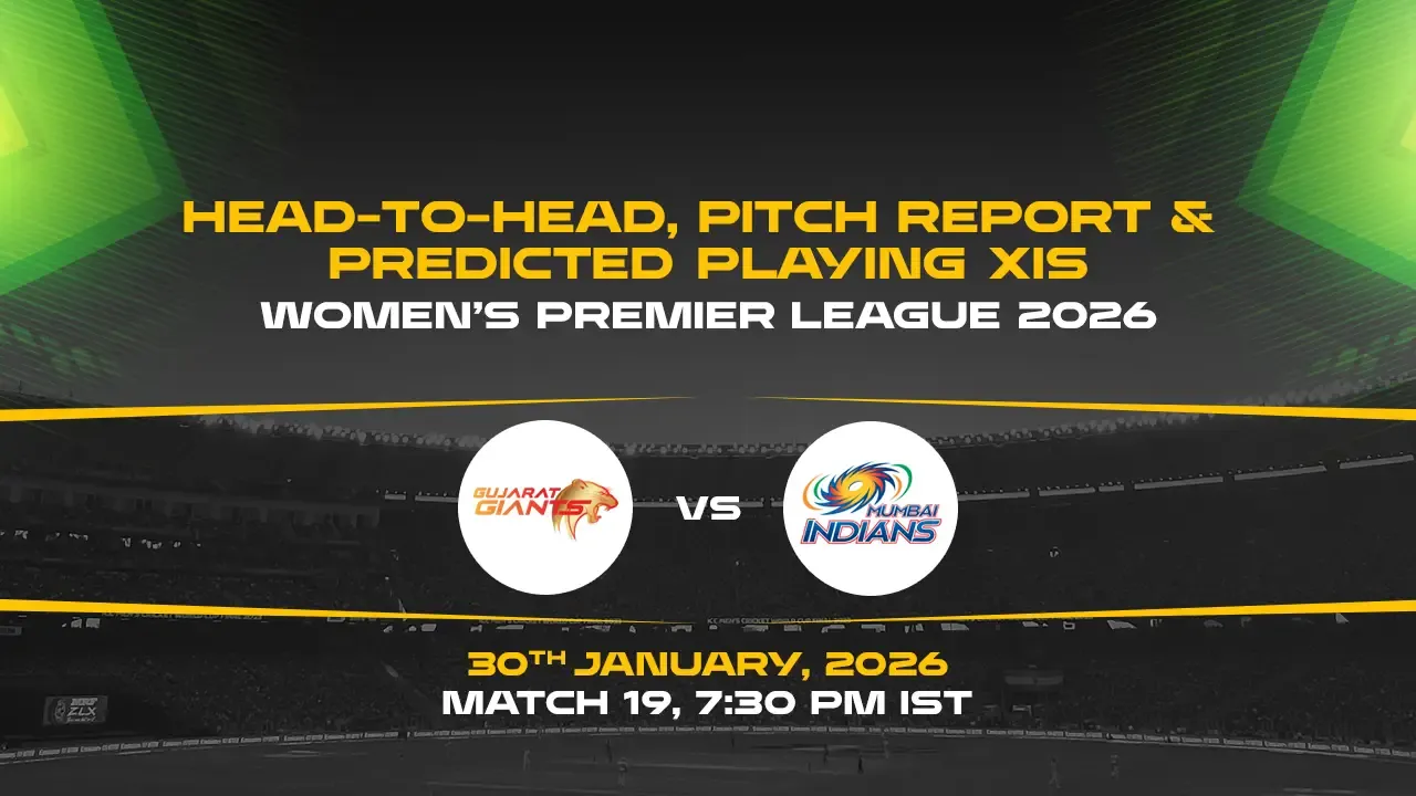 WPL 2026, Match 19: GGW vs MIW