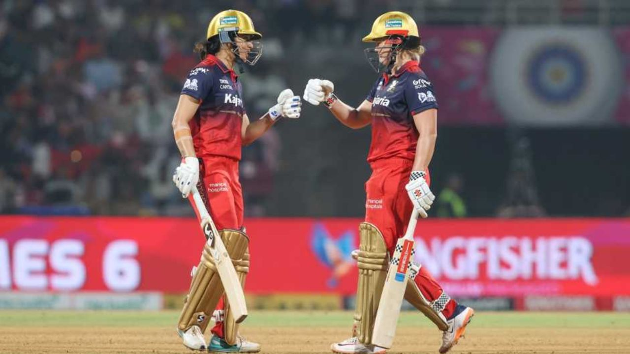 RCB skipper Smriti Mandhana missed century