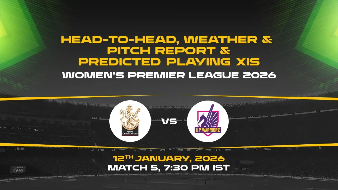 WPL 2026, Match 5: RCBW vs UPW