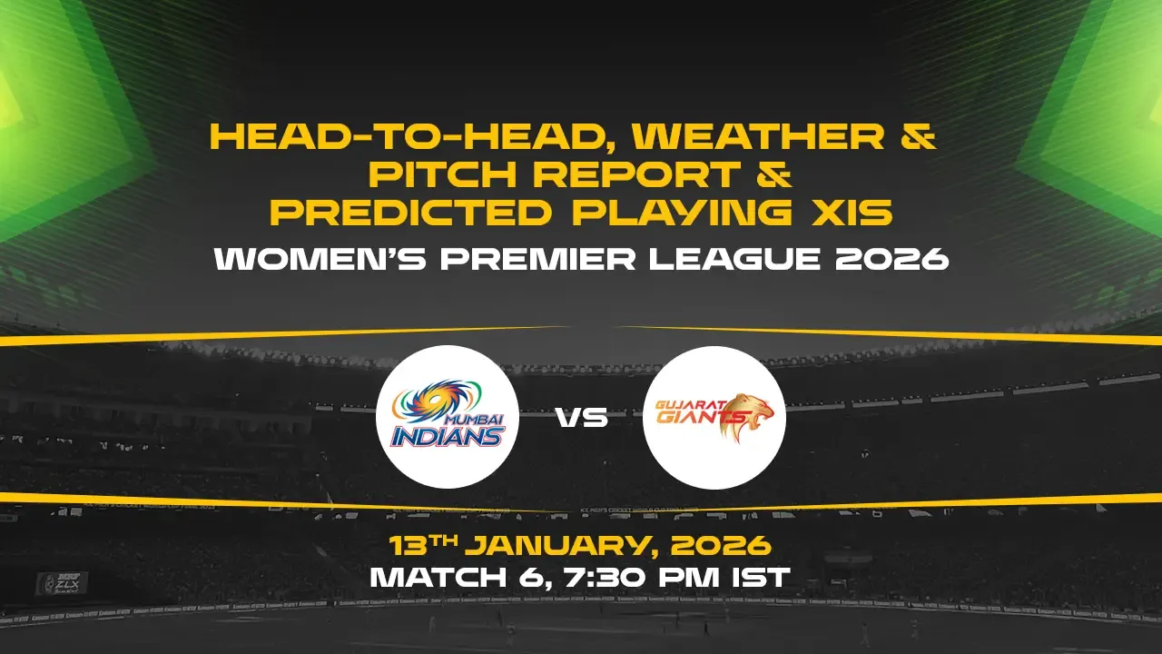 WPL 2026, Match 6: MIBW vs GGW 