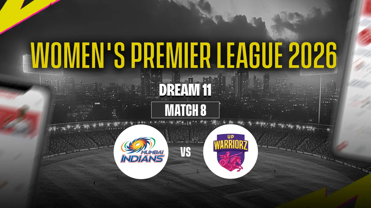 WPL 2026: MI-W vs UP-W Dream11 Prediction 08th Match