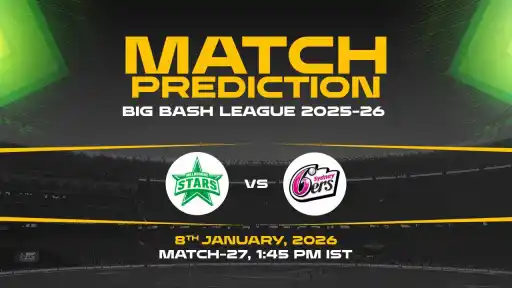 STA vs SIX 27th Match