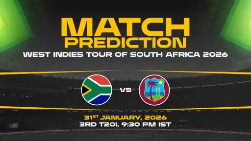SA vs WI 3rd T20I 