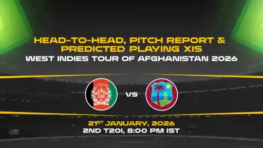 AFG vs WI, 2nd T20I