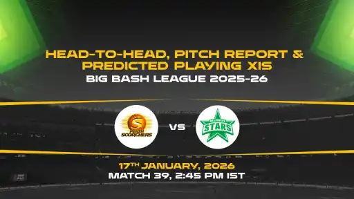 BBL 2025-26 Match 39: SCO vs STA