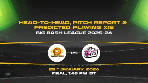 BBL 2025-26 Final: SCO vs SIX