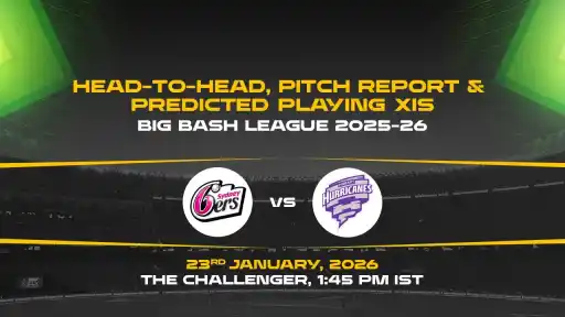 BBL 2025-26 Challenger: SIX vs HUR