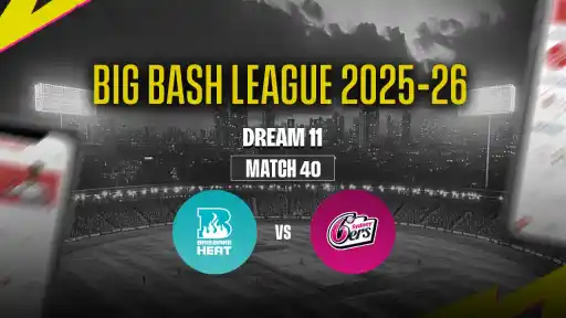 HEA vs SIX Big Bash League, 2026