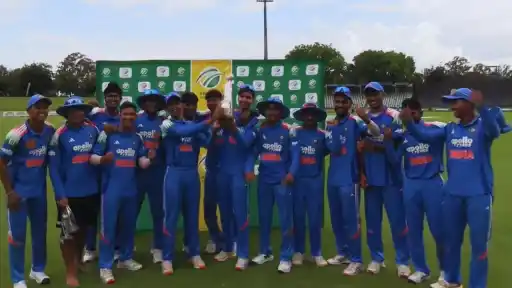 India U19 won by 233 runs to win series 3-0 against the hosts South Africa U19
