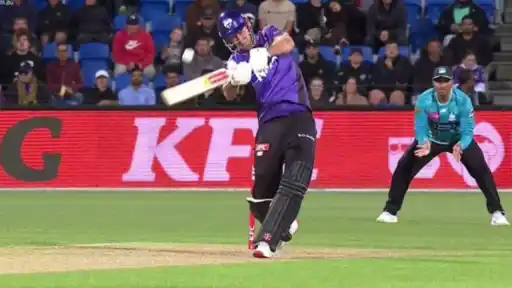 Beau Webster smashes 105-meter six