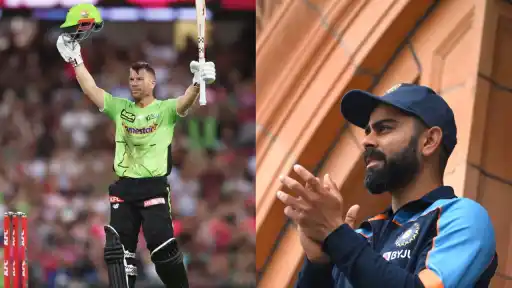 David Warner overtakes Virat Kohli in this record