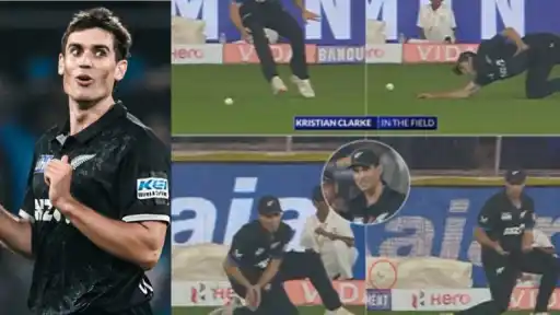 Kristian Clarke's hilarious misfielding