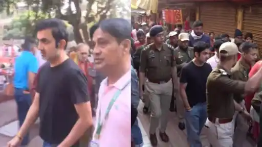 Gautam Gambhir visits Kamakhya Temple
