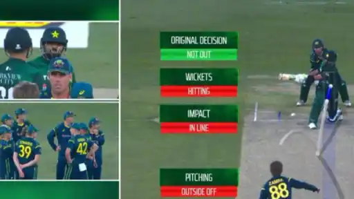 Umpire error in Babar Azam’s LBW dismissal