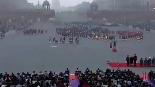 Beating Retreat’ ceremony pays tribute to India Women’s World Cup 2025