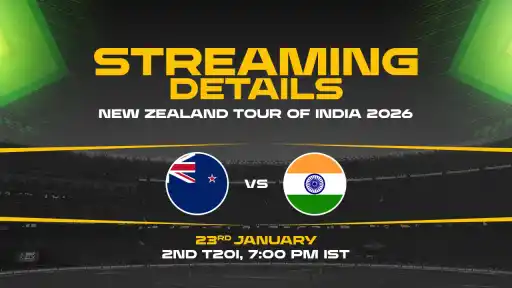 New Zealand tour to India, 2nd T20 Live Streaming Details