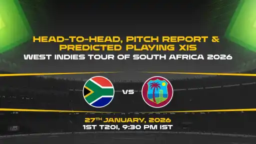 SA vs WI, 1st T20I