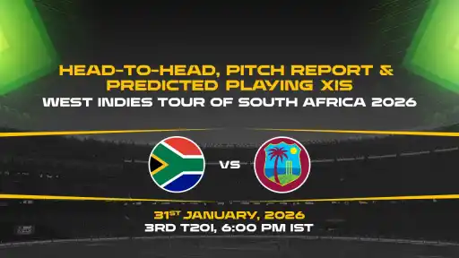 SA vs WI, 3rd T20I