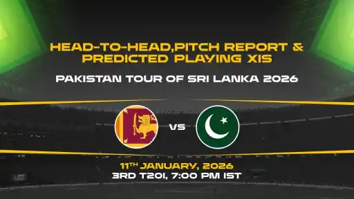 SL vs PAK, 3rd T20I